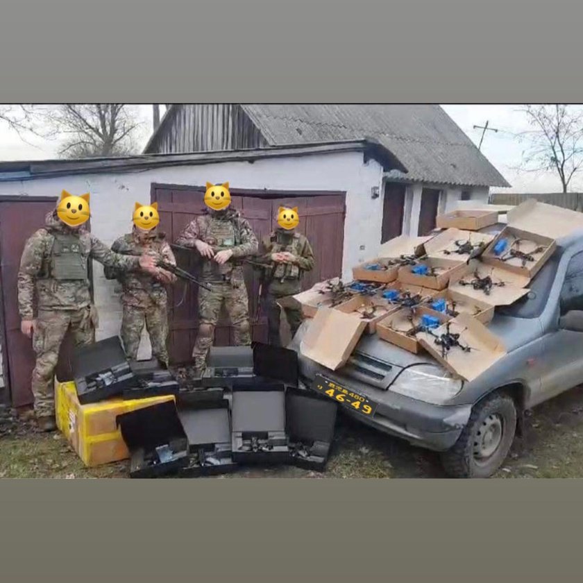 12 fpv-дронів “Ґедзь” для 130 батальйону ТрО